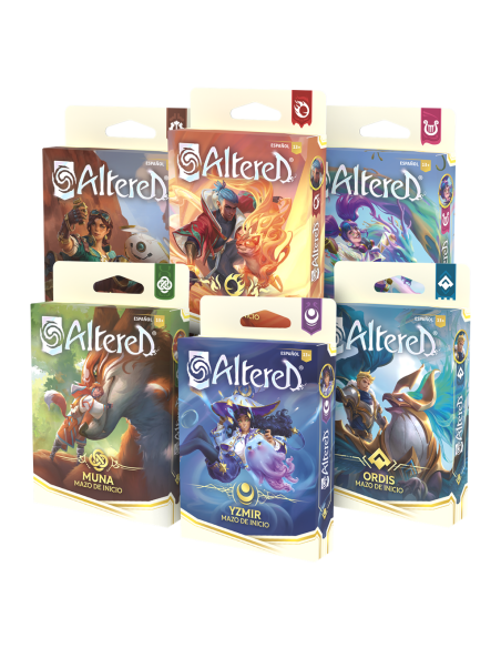 Altered Más allá de las Puertas: Mazo de Inicio. Yzmir (Español)  - Te damos la bienvenida a Altered. En este mundo reinventado 