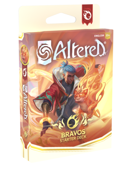Altered Más allá de las Puertas: Mazo de Inicio Bravos (Inglés)  -  Te damos la bienvenida a Altered. En este mundo reinventado 