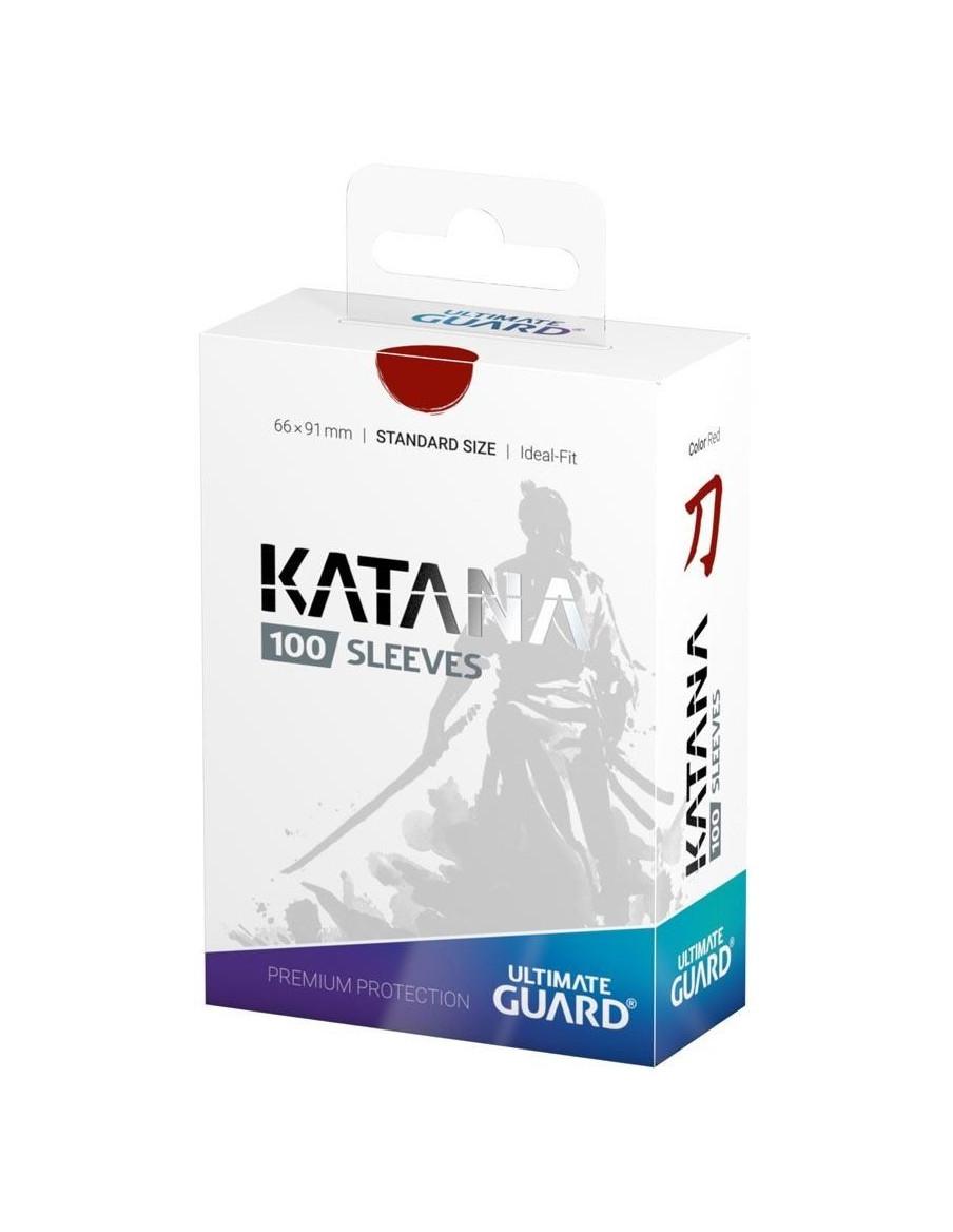 Ultimate Guard Standard Sleeves Katana Red (100)  - Ultimate Guard Standard Sleeves Katana Purple (100) 