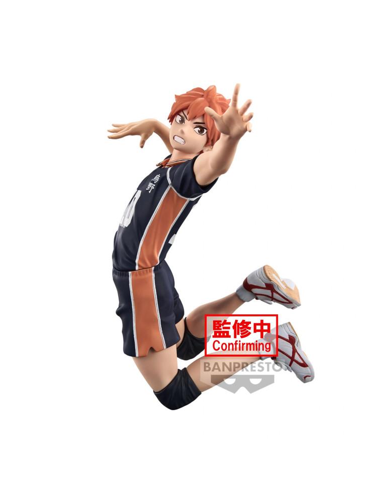 Figura Shoyo Hinata. Haikyu!! Banpresto  - ¡Añade la figura de Shoyo Hinata tu colección de figuras de Haikyu!! Posing!  Banpres