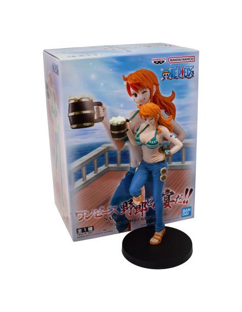Figura Nami One Piece It's a Banquet!. One Piece  - ¡Añade la figura de Nami a tu colección de figuras de One Piece!  Banpresto  2