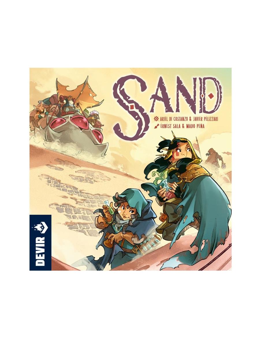 Sand. Juego de Mesa  - SAND. Recorre un desierto lleno de oportunidades! A lomos de tu fiel oruga transportarás toda clase de me
