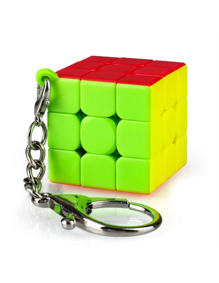 Llavero 3x3x3 Qiyi Stickerless  - 