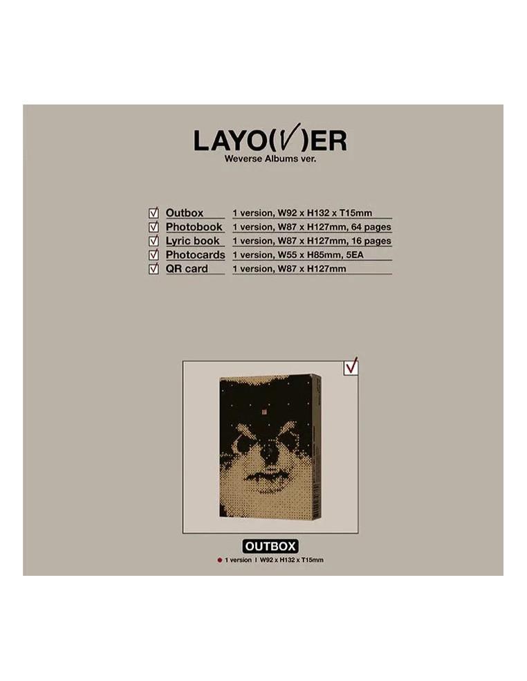 BTS - V - Layover (1st Solo Album) (Weverse version)  - BTS - V - Layover (1st Solo Album) (Weverse version) 