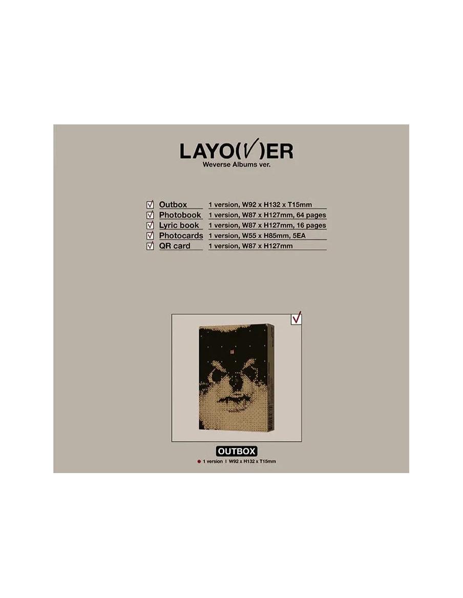 BTS - V - Layover (1st Solo Album) (Weverse version)  - BTS - V - Layover (1st Solo Album) (Weverse version) 