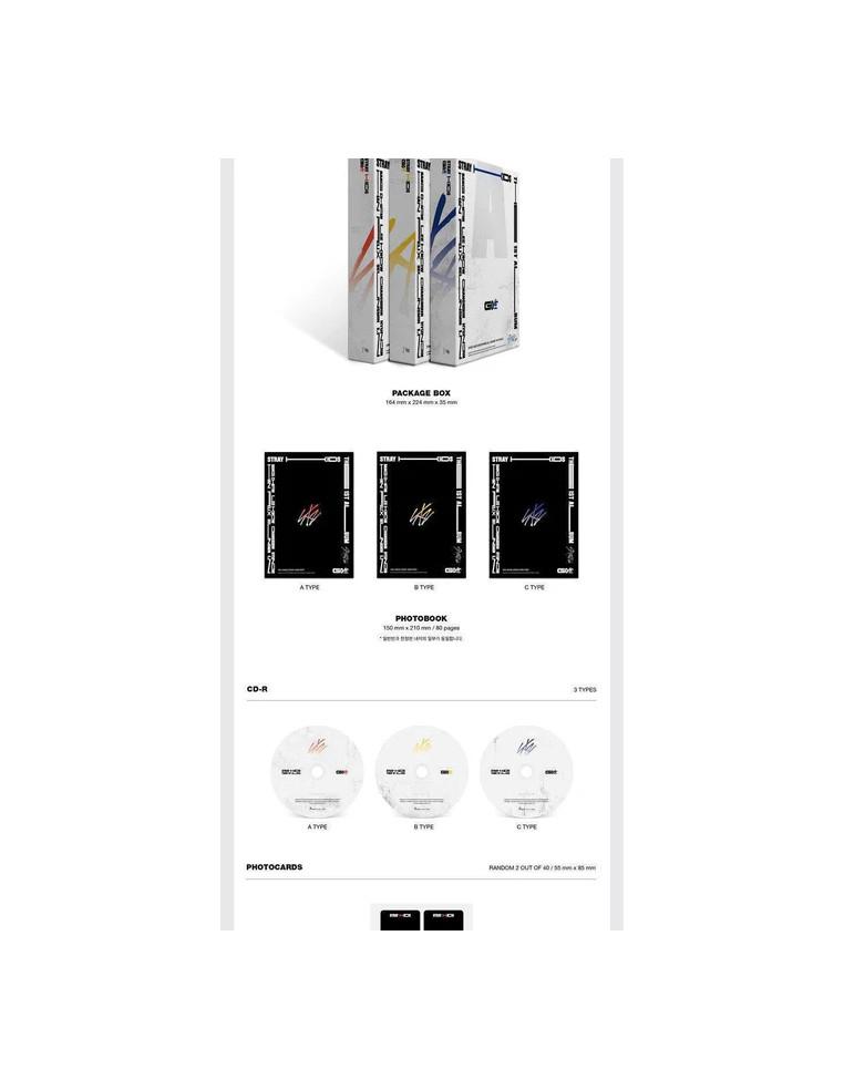 STRAY KIDS - GO: 生 (Standard Edition)  -  Contenido: - Fotolibro (distinto en cada versión) - CD-R (distinto en cada versión) - 