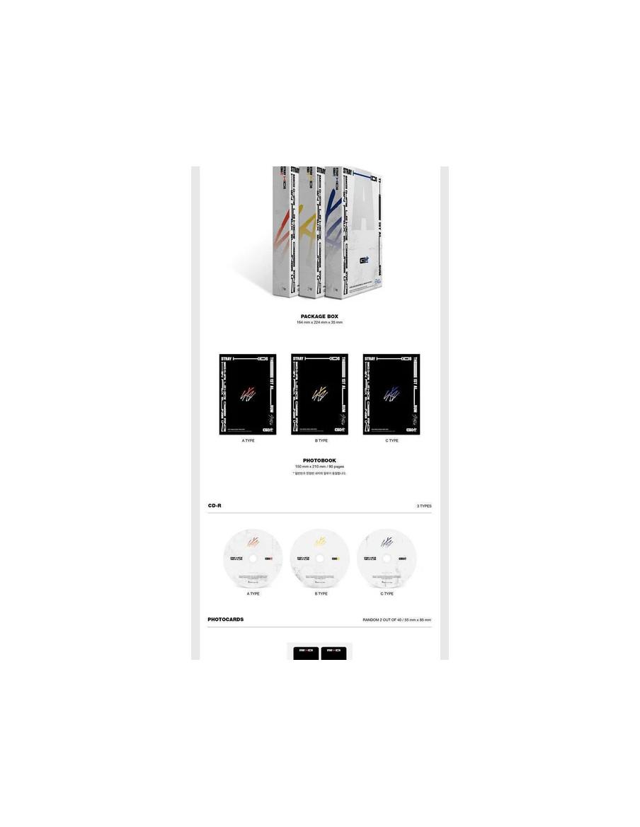 STRAY KIDS - GO: 生 (Standard Edition)  -  Contenido: - Fotolibro (distinto en cada versión) - CD-R (distinto en cada versión) - 