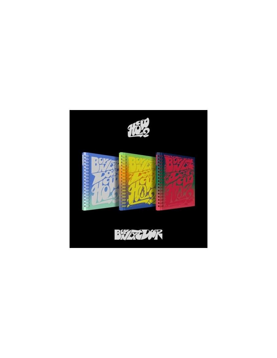 BOYNEXTDOOR - How? (2nd Ep)  - BOYNEXTDOOR - How? (2nd Ep)  3 Versiones: Earth (Azul), Wind (Naranja), Fire (Azul oscuro, verde,
