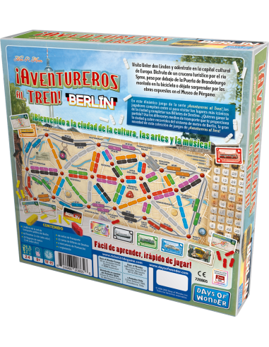 ¡Aventureros al Tren! Berlín  - Visita Unter den Linden y adéntrate en la capital cultural de Europa. Disfruta de un crucero tur