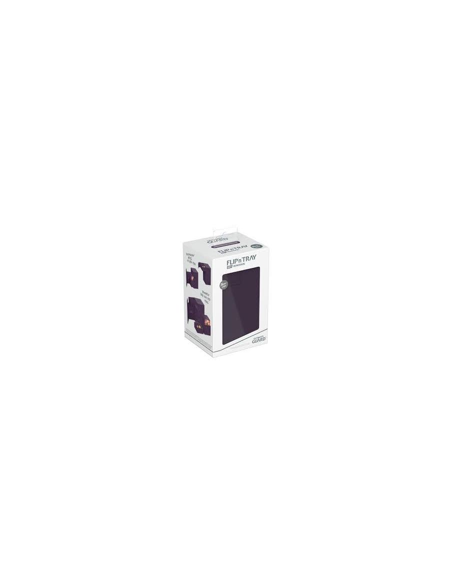 Flip'n'Tray Deck Case 80+ Tamaño Standard XenoSkin Violet. Ultimate Guard  - 