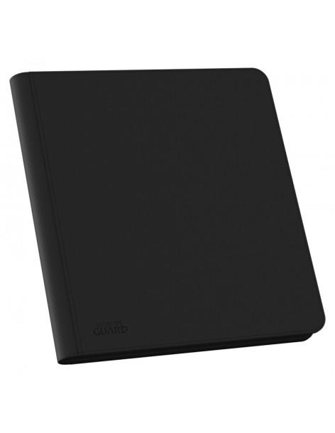 Carpeta Ultimate Guard Zipfolio Xenoskin (Quadrow) Negro (12 Bolsillos)  - Carpeta Ultimate Guard Zipfolio Xenoskin (Quadrow) Ne