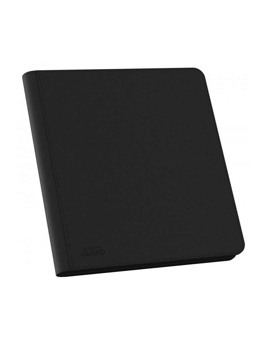 Ultimate Guard Binder Zipfolio Xenoskin (Quadrow) Black(12 Pockets)  - Ultimate Guard Binder Zipfolio Xenoskin (Quadrow) Black(1