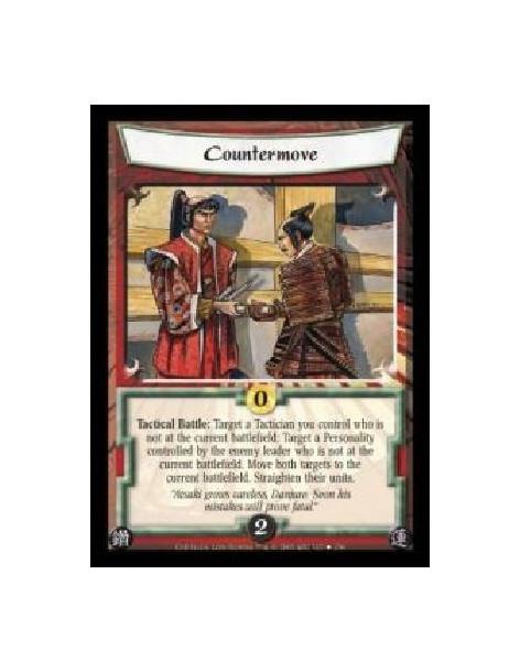 Countermove FOIL (Español)  - Tactical Battle: Target a Tactician you control who is not at the current battlefield: Target a Pe