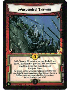 Suspended Terrain - Delayed Terrain Battle: When the Resolution Segment for this battle ends, bow all units still in it. This b