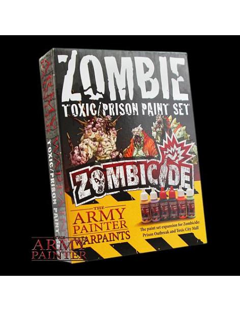 Zombicide. Zombie Toxic/Prison Paint Set  - Zombicide. Zombie Toxic/Prison Paint Set
