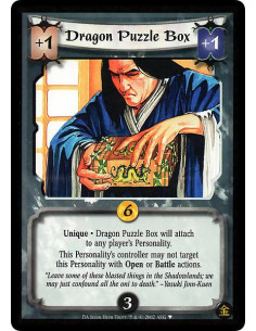 Dragon Puzzle Box  - Dragon Puzzle Box will attach to any player's Personality. This Personality's controller may not target thi