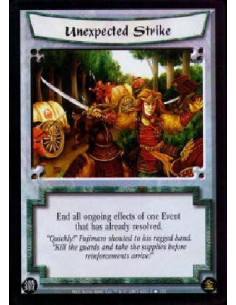 Unexpected Strike - End all ongoing effects of one Event that has already resolved.