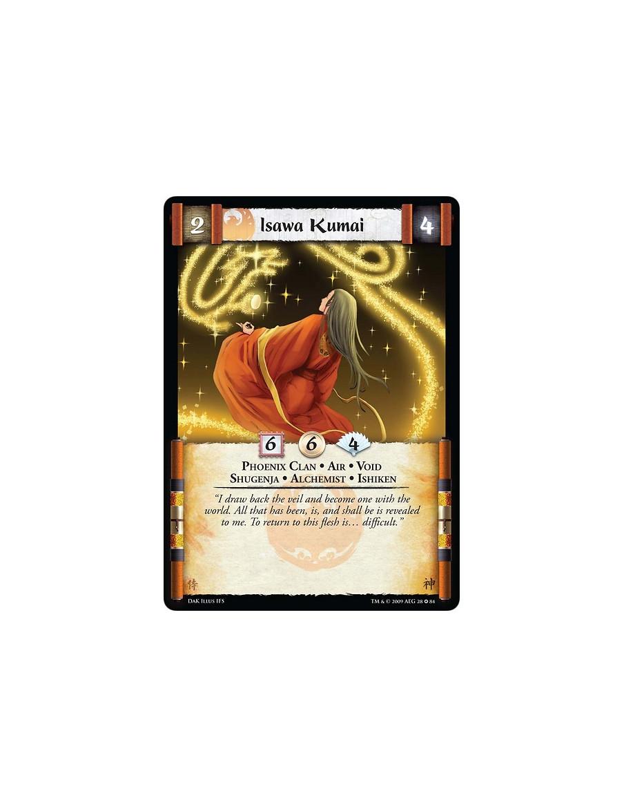 Isawa Kumai  - Phoenix Clan • Air • Void • Shugenja • Alchemist • Ishiken
