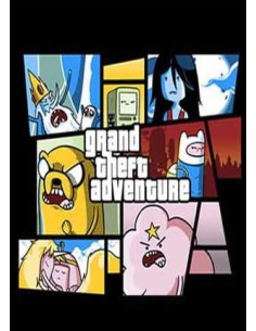 Camiseta Grand Theft Adventure  - 