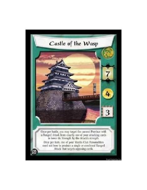 Castle of the Wasp (Spanish)  - Once per battle, you may target the current Province with a Ranged Attack from exactly one of yo