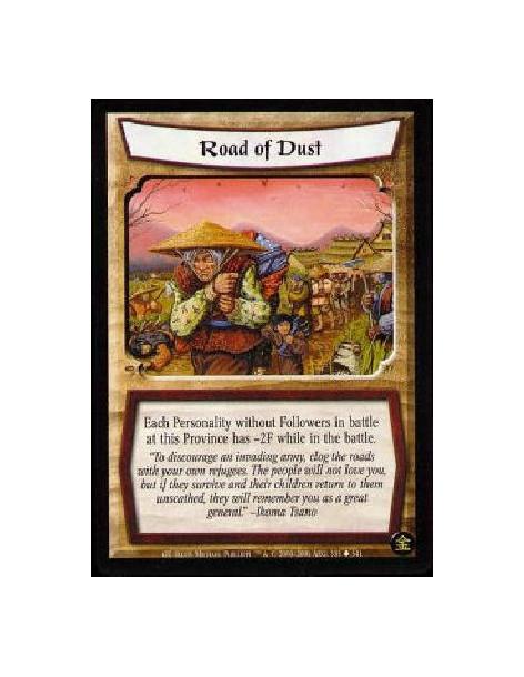 Road of Dust (Spanish)  - Singular Personalities without Followers have -2F while at this Province.