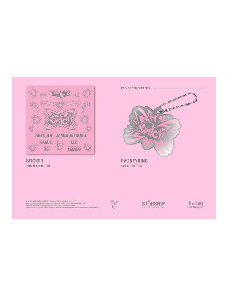 IVE - IVE SWITCH (2nd Mini Album)  - IVE - IVE SWITCH (2nd Mini Album) 4 versiones: ON (blanco); OFF (negro); SPIN OFF (azul); L