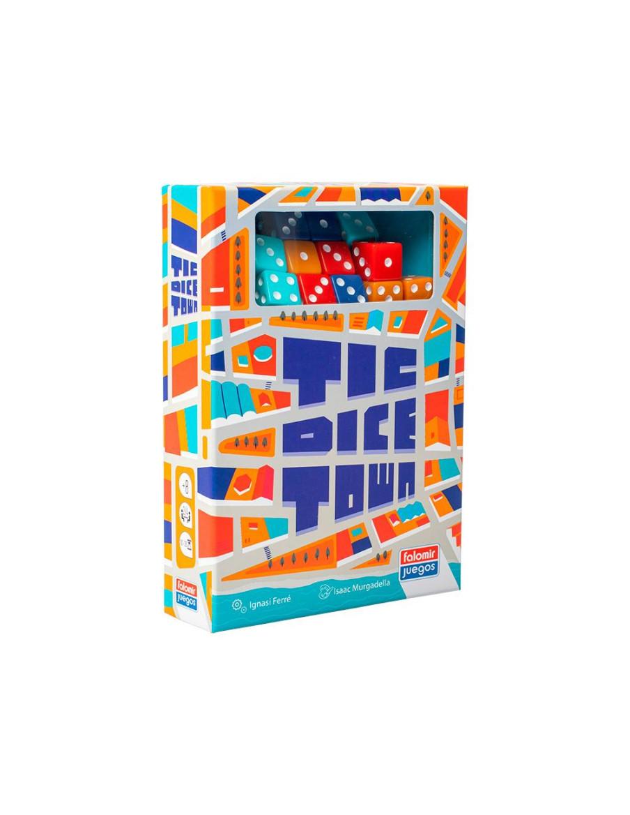 Tic Dice Town. Juego de Mesa  -  Despierta tus neuronas con este genial juego y consigue cumplir los objetivos que indican tus c