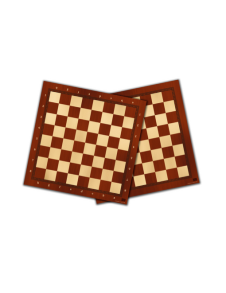 Tablero de Madera Ajedrez - Damas (40cm x 40cm)  - Tablero de Madera Ajedrez - Damas