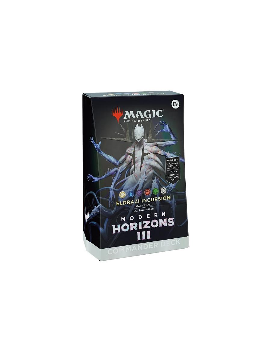 Baraja Commander Modern Horizons 3. Eldrazi Incursion (Inglés)  - MODERN HORIZONS 3 BARAJA COMMANDER ELDRAZI INCURSION. Caja de 