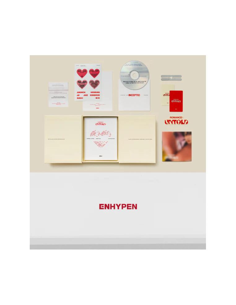 ENHYPEN - Romance Untold (2nd Album)  -  ENHYPEN - Romance Untold (2nd Album)Versiones: INCEPTIO Ver.  ARCANUM Ver. CONCESSION V