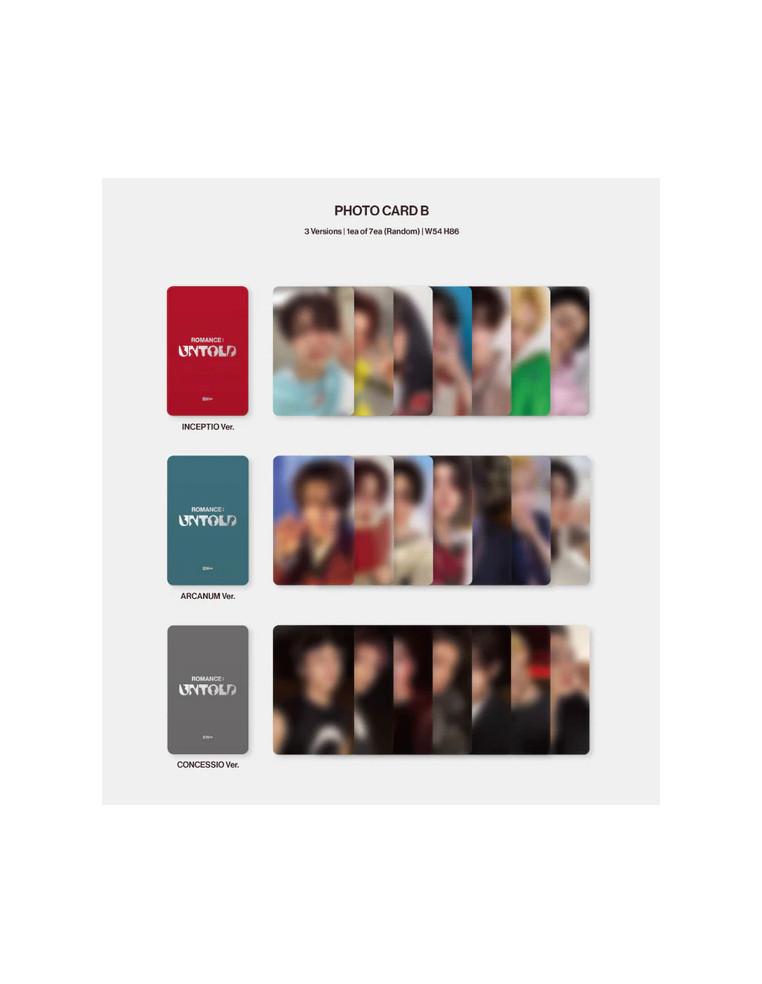 ENHYPEN - Romance Untold (2nd Album)  -  ENHYPEN - Romance Untold (2nd Album)Versiones: INCEPTIO Ver.  ARCANUM Ver. CONCESSION V
