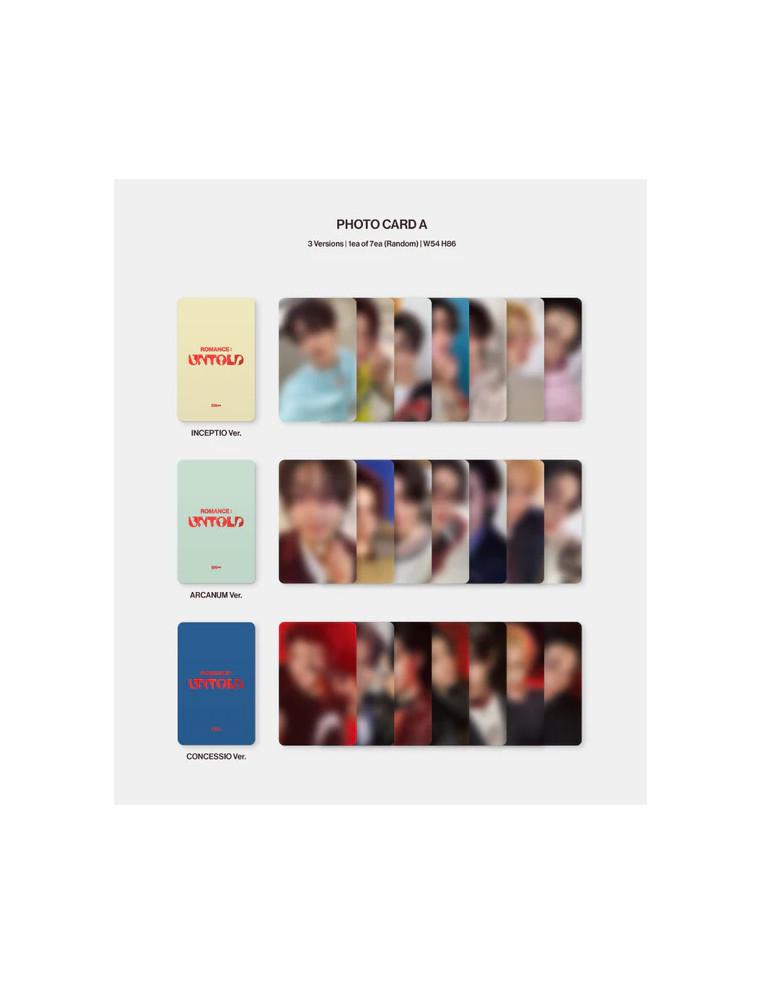 ENHYPEN - Romance Untold (2nd Album)  - ENHYPEN - Romance Untold (2nd Album)Versiones: INCEPTIO (Beige) Ver.  ARCANUM (verde) Ve