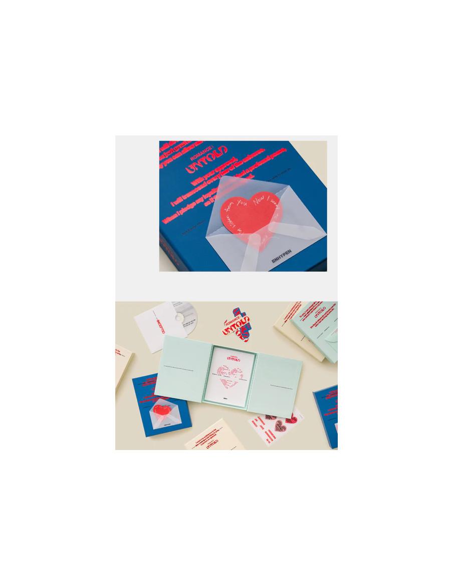 ENHYPEN - Romance Untold (2nd Album)  - ENHYPEN - Romance Untold (2nd Album)Versiones: INCEPTIO (Beige) Ver.  ARCANUM (verde) Ve