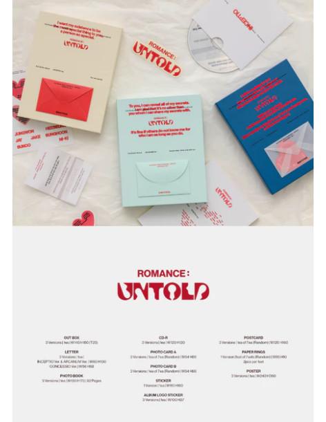 ENHYPEN - Romance Untold (2nd Album)  - ENHYPEN - Romance Untold (2nd Album)Versiones: INCEPTIO (Beige) Ver.  ARCANUM (verde) Ve 2