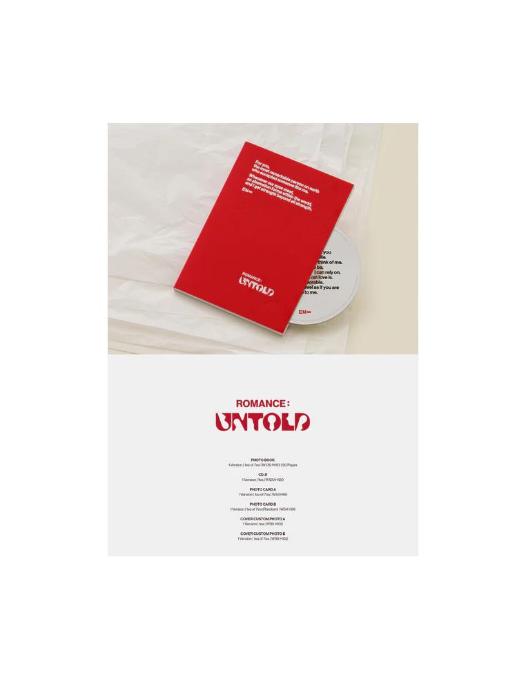 ENHYPEN - Romance Untold (2nd Album) (ENGENE Ver.)  -  ENHYPEN - Romance Untold (2nd Album) (ENGENE Ver.)Este artículo es un pre