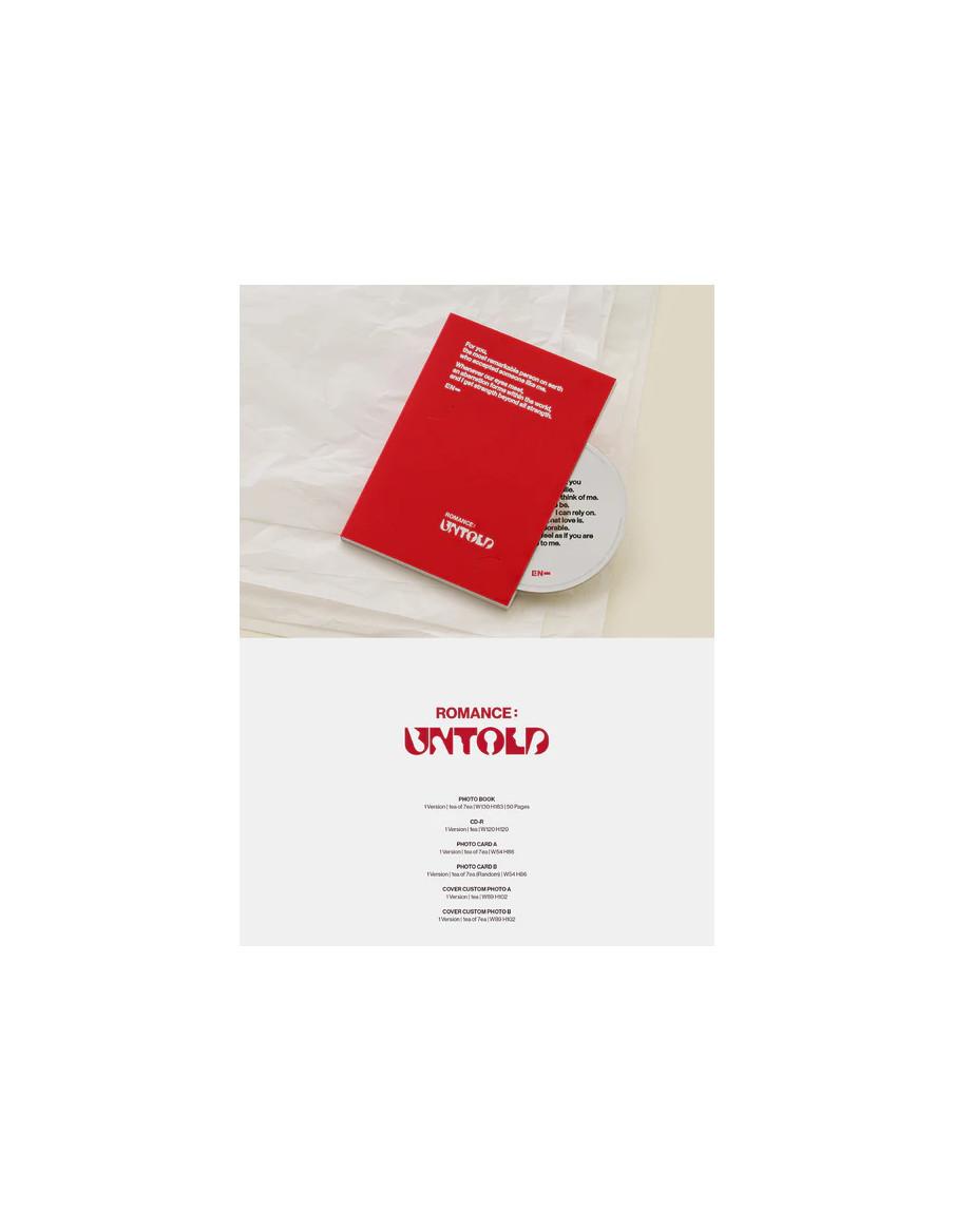 ENHYPEN - Romance Untold (2nd Album) (ENGENE Ver.)  -  ENHYPEN - Romance Untold (2nd Album) (ENGENE Ver.)Este artículo es un pre