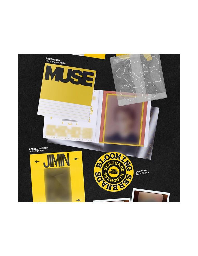 BTS - JIMIN - Muse (2nd Solo Album)  -  BTS - JIMIN - Muse (2nd Solo Album) Versiones: Blooming (Verde) y Serenade (Amarilla) 
