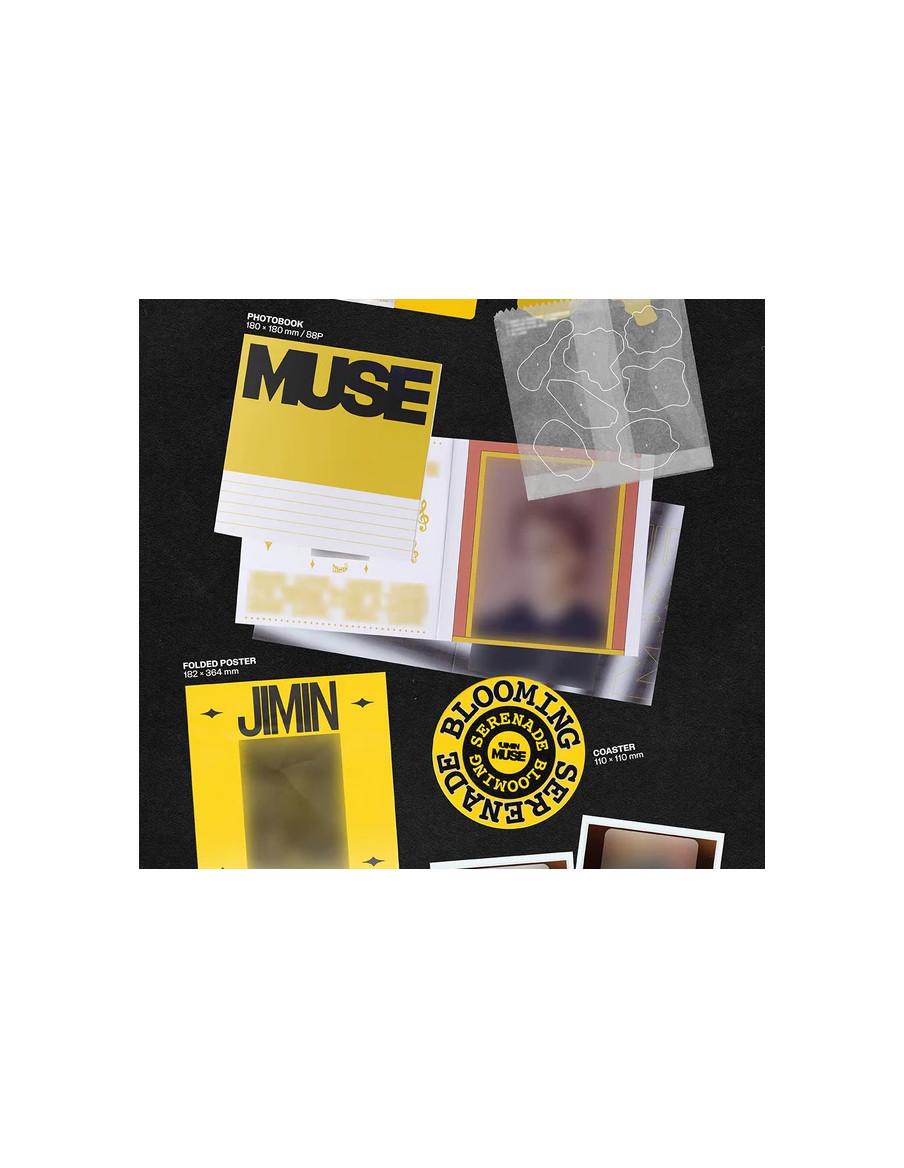 BTS - JIMIN - Muse (2nd Solo Album)  -  BTS - JIMIN - Muse (2nd Solo Album) Versiones: Blooming (Verde) y Serenade (Amarilla) 