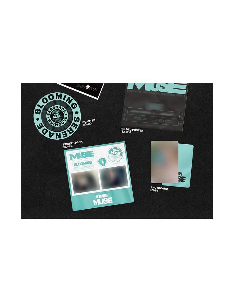 BTS - JIMIN - Muse (2nd Solo Album)  -  BTS - JIMIN - Muse (2nd Solo Album) Versiones: Blooming (Verde) y Serenade (Amarilla) 