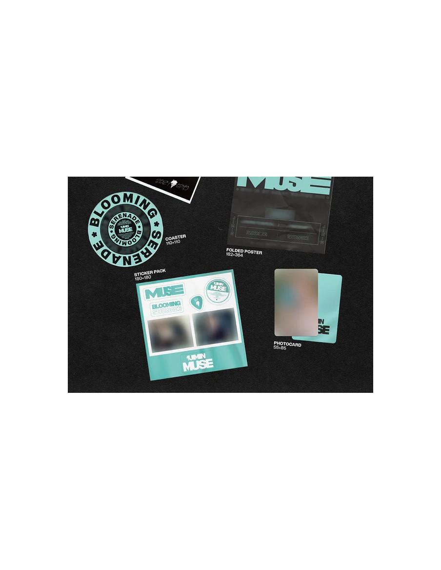 BTS - JIMIN - Muse (2nd Solo Album)  -  BTS - JIMIN - Muse (2nd Solo Album) Versiones: Blooming (Verde) y Serenade (Amarilla) 