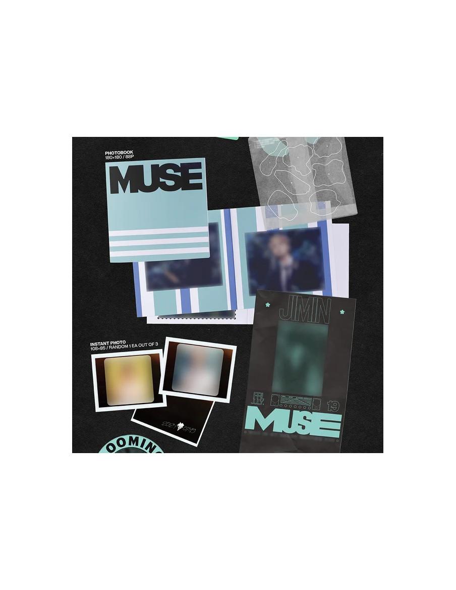BTS - JIMIN - Muse (2nd Solo Album)  -  BTS - JIMIN - Muse (2nd Solo Album) Versiones: Blooming (Verde) y Serenade (Amarilla) 