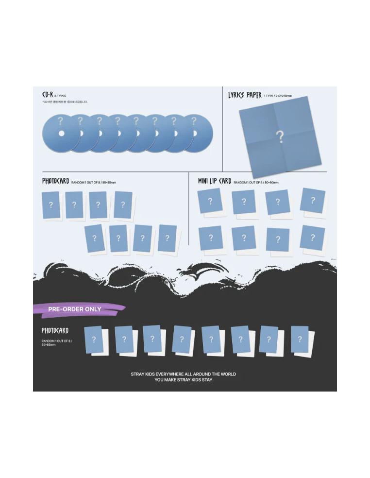 STRAY KIDS - ATE (9th Mini Album)  Accordion Ver.  - STRAY KIDS - ATE (9th Mini Album)  Accordion Ver.Versiones: Bang Chan, Lee 