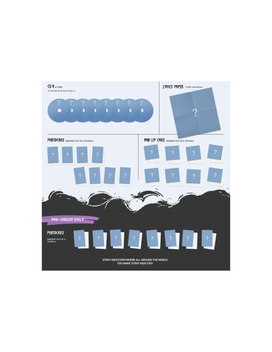 STRAY KIDS - ATE (9th Mini Album)  Accordion Ver.  -  STRAY KIDS - ATE (9th Mini Album)  Accordion Ver.Versiones: Bang Chan, Lee STRAY KIDS - ATE (9th Mini Album)  Accordion Ver.  -  STRAY KIDS - ATE (9th Mini Album)  Accordion Ver.Versiones: Bang Chan, Lee