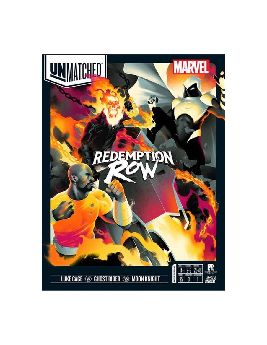 Unmatched Redemption Row (Inglés)  - Expansión autojugable del sistema de juego de mesa Unmatched. Combínala con otros títulos U