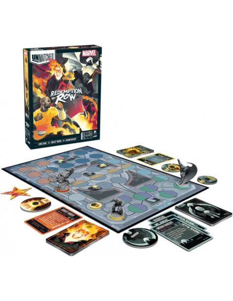 Unmatched Redemption Row (Inglés)  - Expansión autojugable del sistema de juego de mesa Unmatched. Combínala con otros títulos U 2