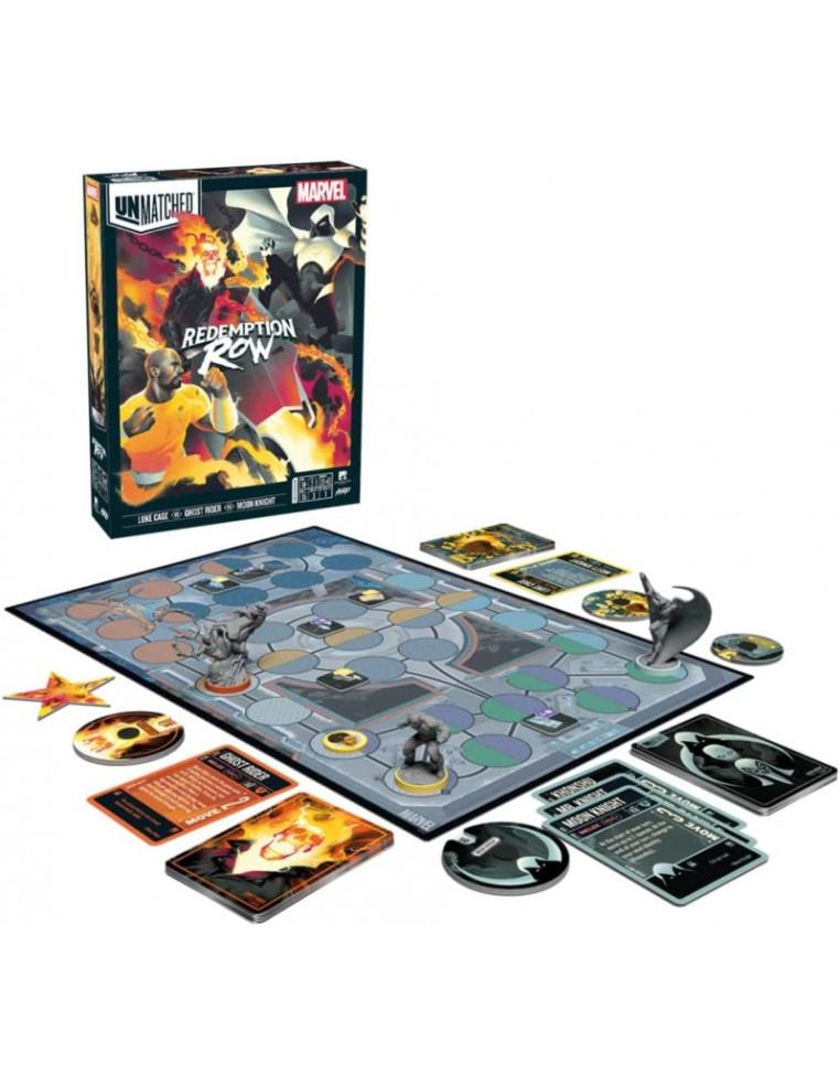 Unmatched Redemption Row (Inglés)  - Expansión autojugable del sistema de juego de mesa Unmatched. Combínala con otros títulos U