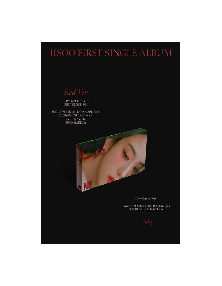 BLACKPINK - JISOO - ME (1St Single Album)  - Contenido:Libro fotográfico de 88 páginaCDPhotocard tipo selfie (1 de 4 posibles)Po