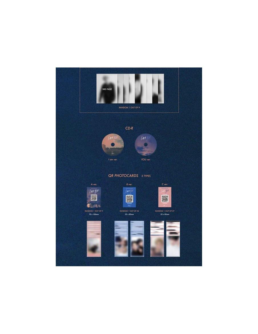 STRAY KIDS - I Am You (3rd Mini Album)  -  Contenido:-CD-Libreto fotográfico-3 Photocard con QRLista de canciones: 01. you 02. i