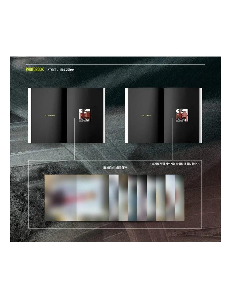 STRAY KIDS - CLÉ 1: MIROH  - Contenido:-CD-Libreto fotográfico-3 Photocard con QRLista de canciones: 01. you 02. i am you 03. my