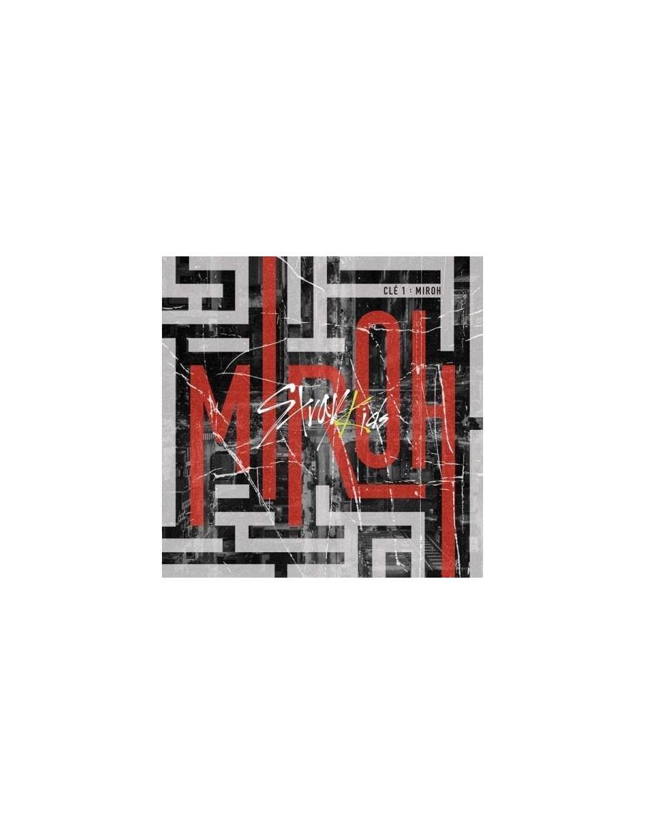 STRAY KIDS - CLÉ 1: MIROH  - Contenido:-CD-Libreto fotográfico-3 Photocard con QRLista de canciones: 01. you 02. i am you 03. my